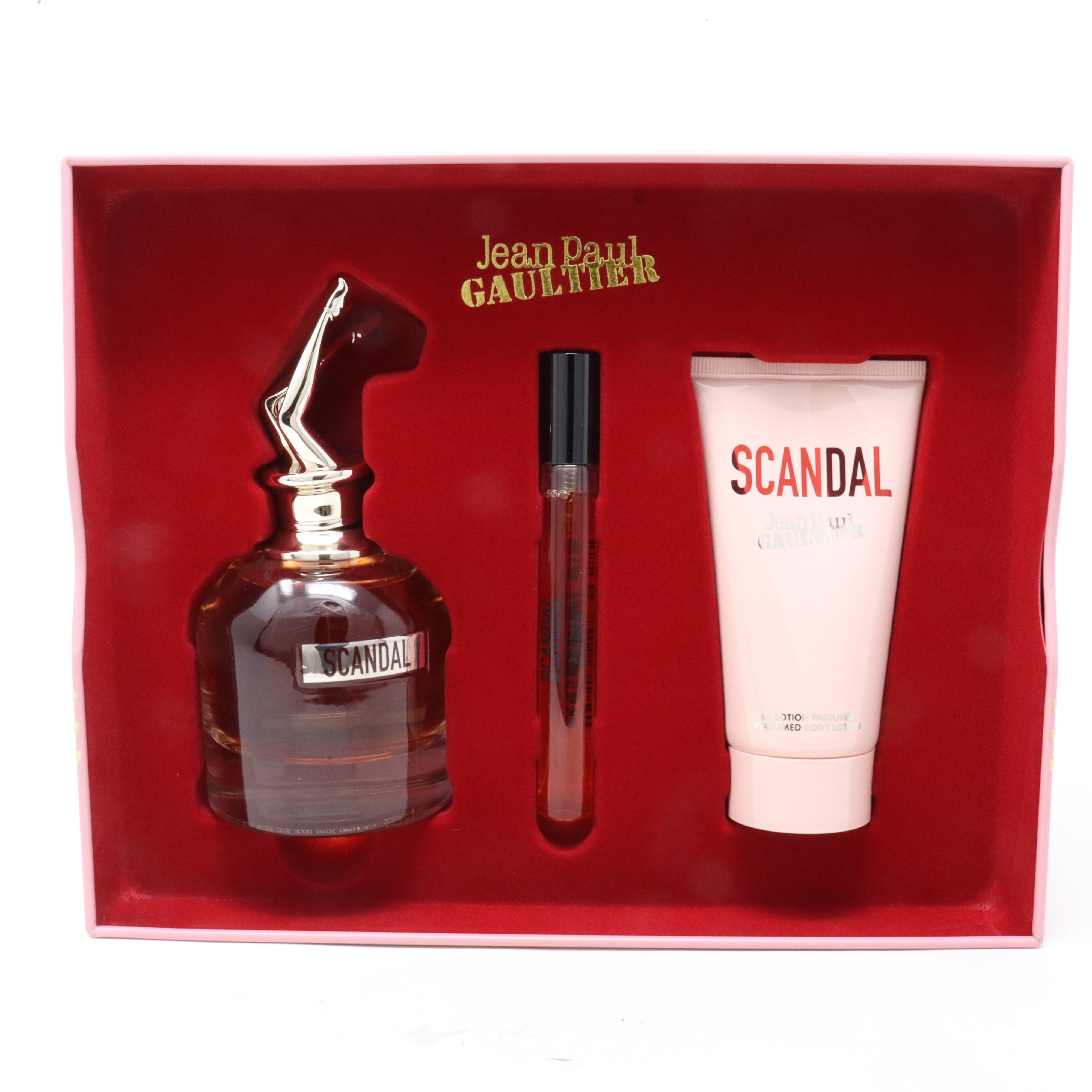 Jean Paul Gaultier Femme Woman Scandal Perfume 3 Pcs Set / New