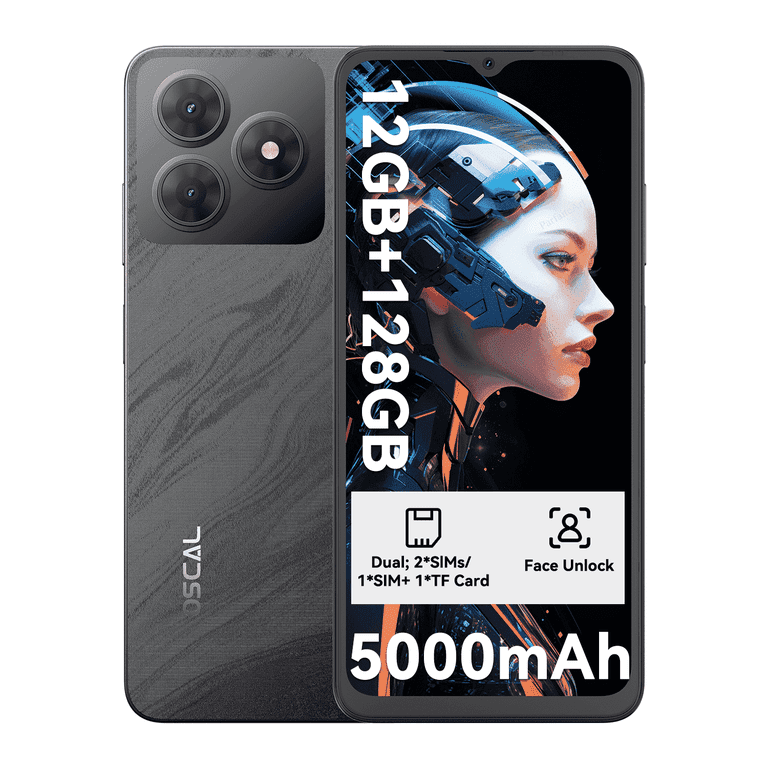 OSCAL Android Phones Unlocked for T-Mobile, Flat 2 Android 15