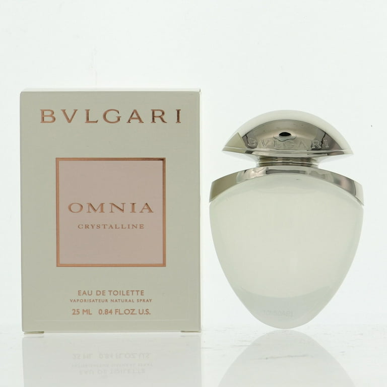 Bvlgari Omnia Crystalline Eau De Toilette Spray for Women, .85 oz