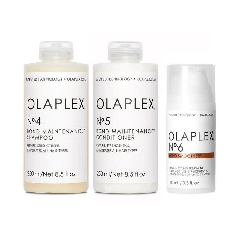 Olaplex No 4 Bond Maintenance Shampoo and No 5 Bond Maintenance