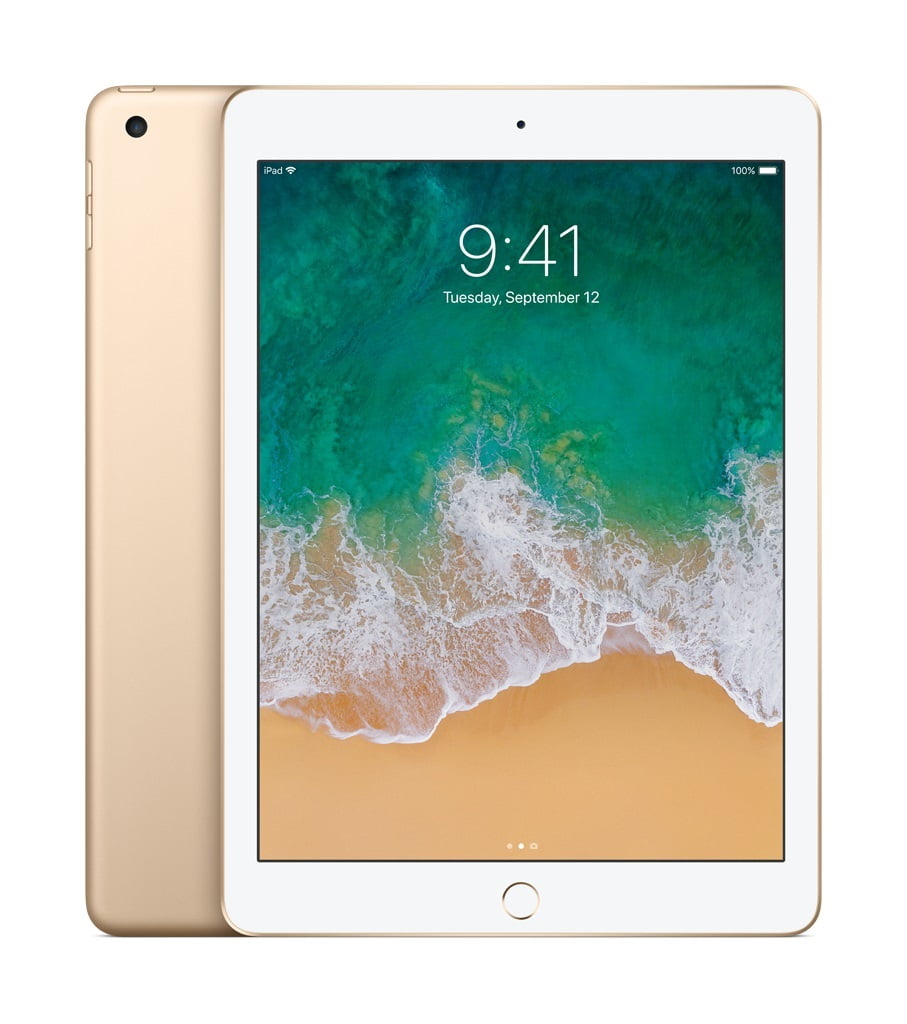 Open Box Apple iPad 5th Gen A1822 (WiFi) 32GB Gold - Walmart.com