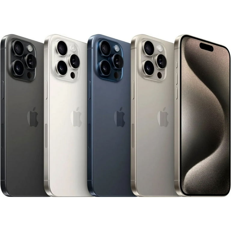 Apple iPhone 15 Pro Max, Carrier Unlocked, 512GB White Titanium