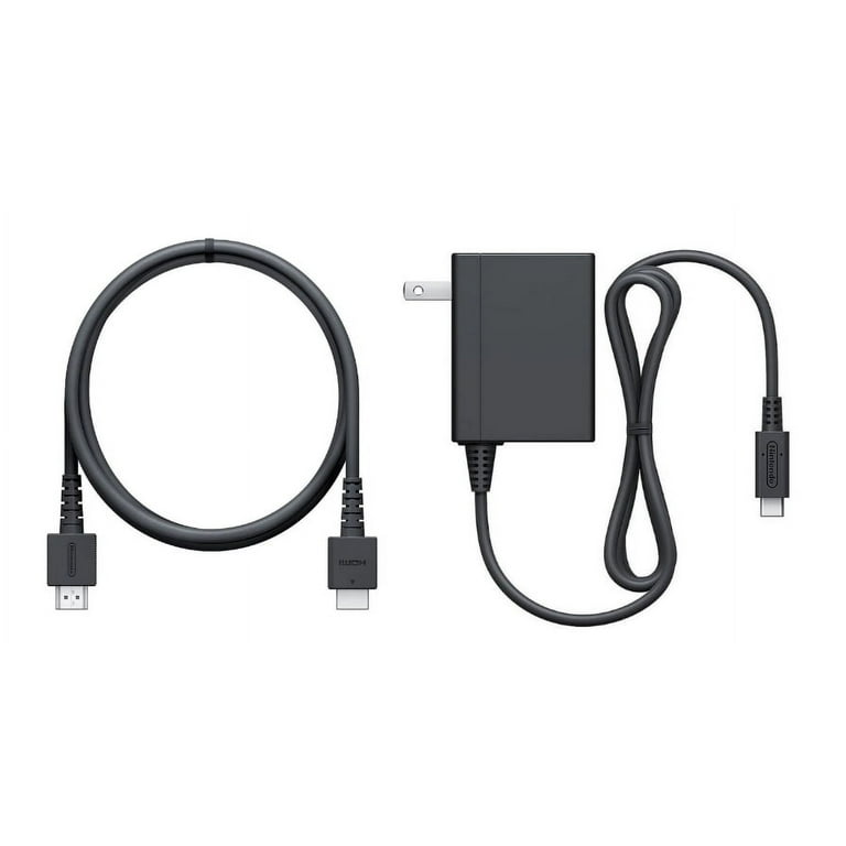 Nintendo Switch AC Adapter, HDMI Cable, Wall Plug Cord, TV