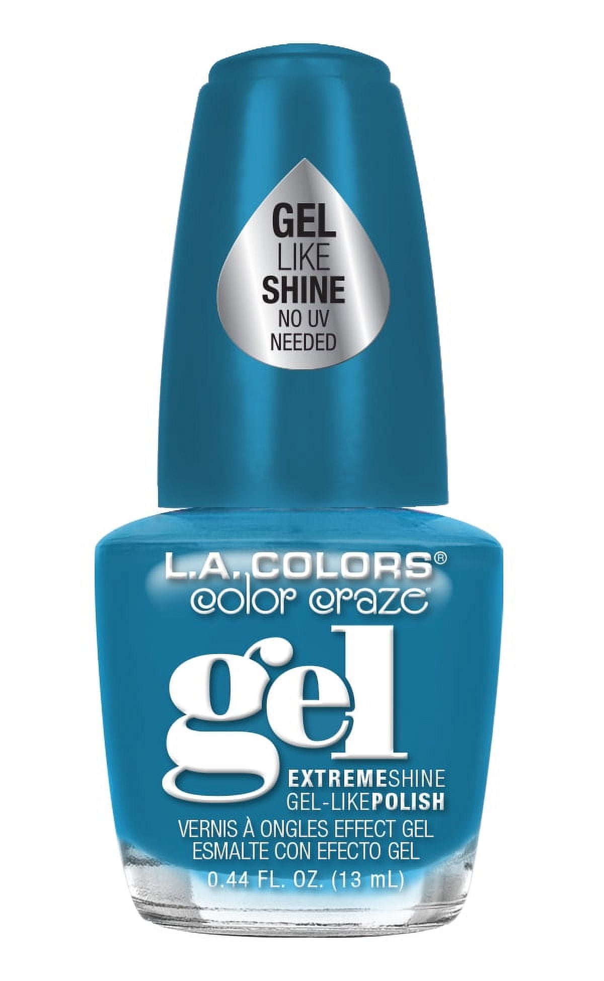 L.A. COLORS Gel-like Nail Polish, Zing, 0.44 fl oz - Walmart.com