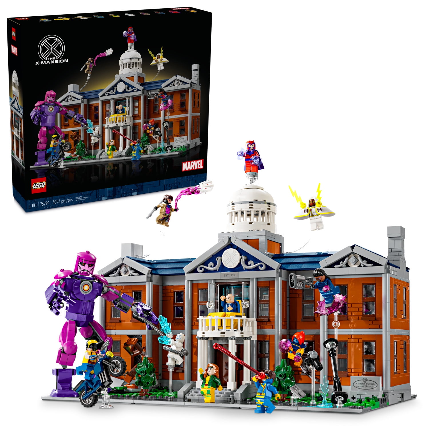 LEGO Marvel X-Men The X-Mansion Building Set - Marvel Collectibles