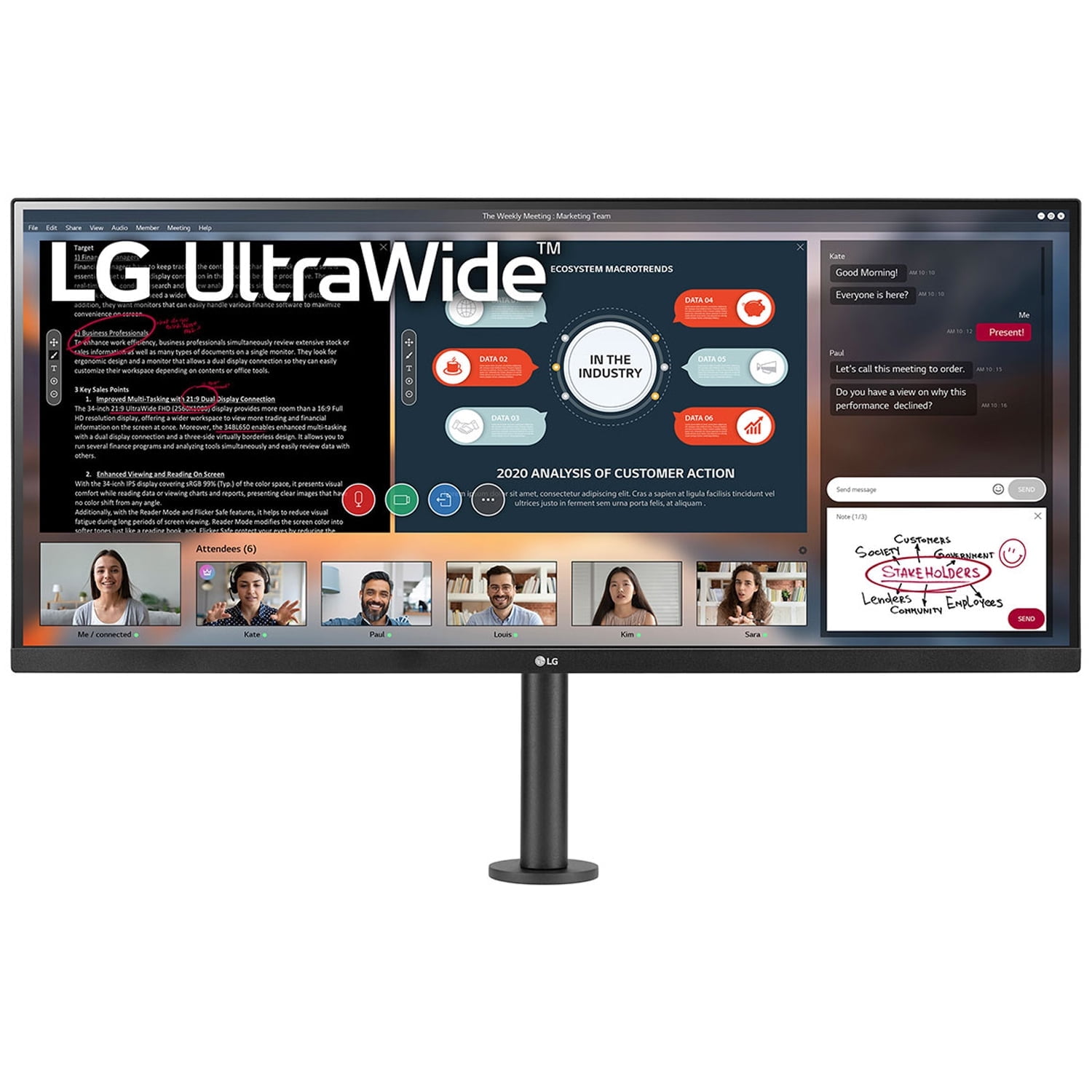 LG Ultrawide 34WP500-B 34