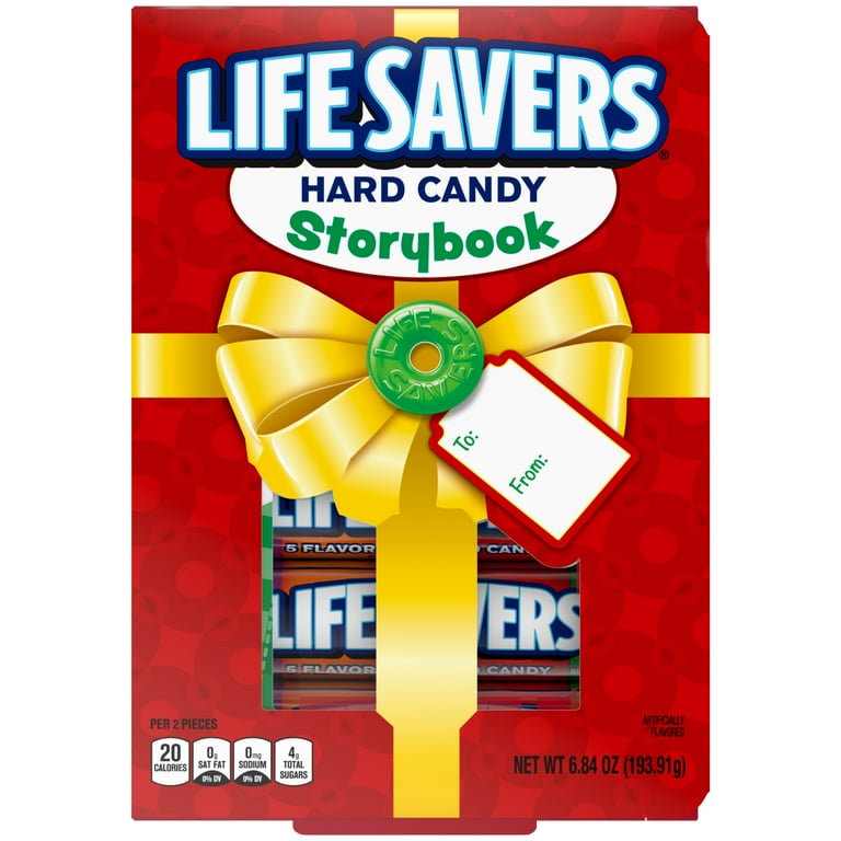 Life Savers 5 Flavors Christmas Hard Candy Storybook - 6.84 oz