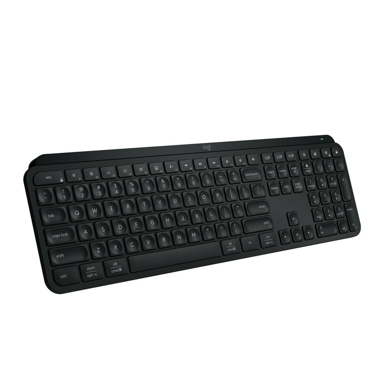 Logitech MX Keys S Illuminated Wireless Keyboard, USB Backlit, Low