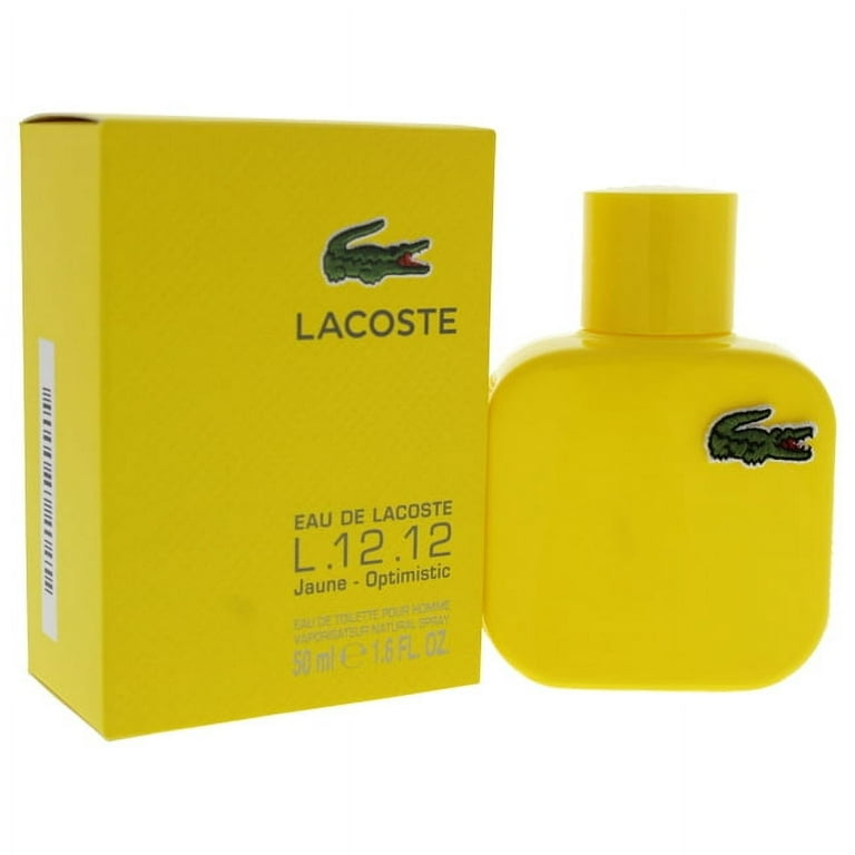 Lacoste Eau De Lacoste L.12.12 Yellow Parfum - Fresh Citrusy