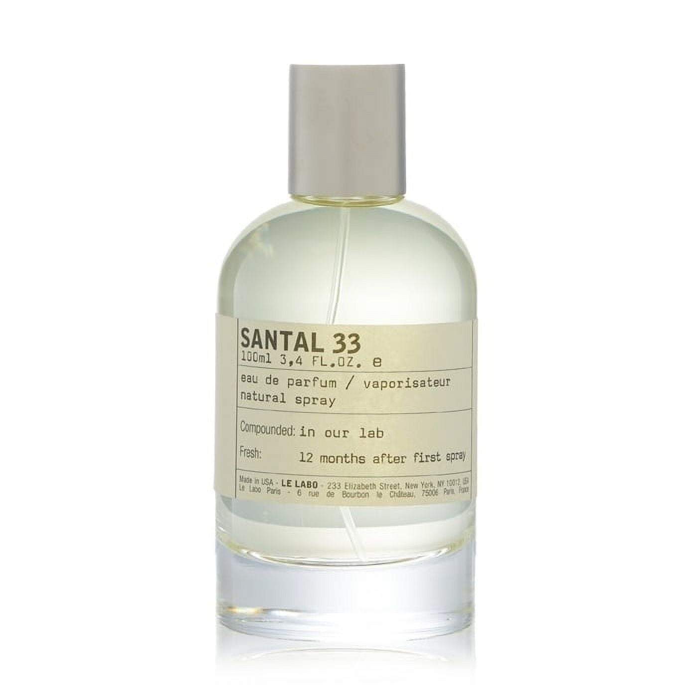 Le Labo Santal 33 Eau De Parfum Spray, Woody Spicy Unisex