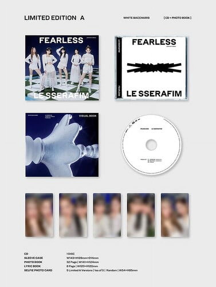 Le Sserafim - LE SSERAFIM - Fearless (Limited Edition A - CD +