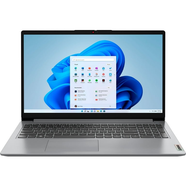 Lenovo IdeaPad 1i Touch Screen Laptop, 15.6