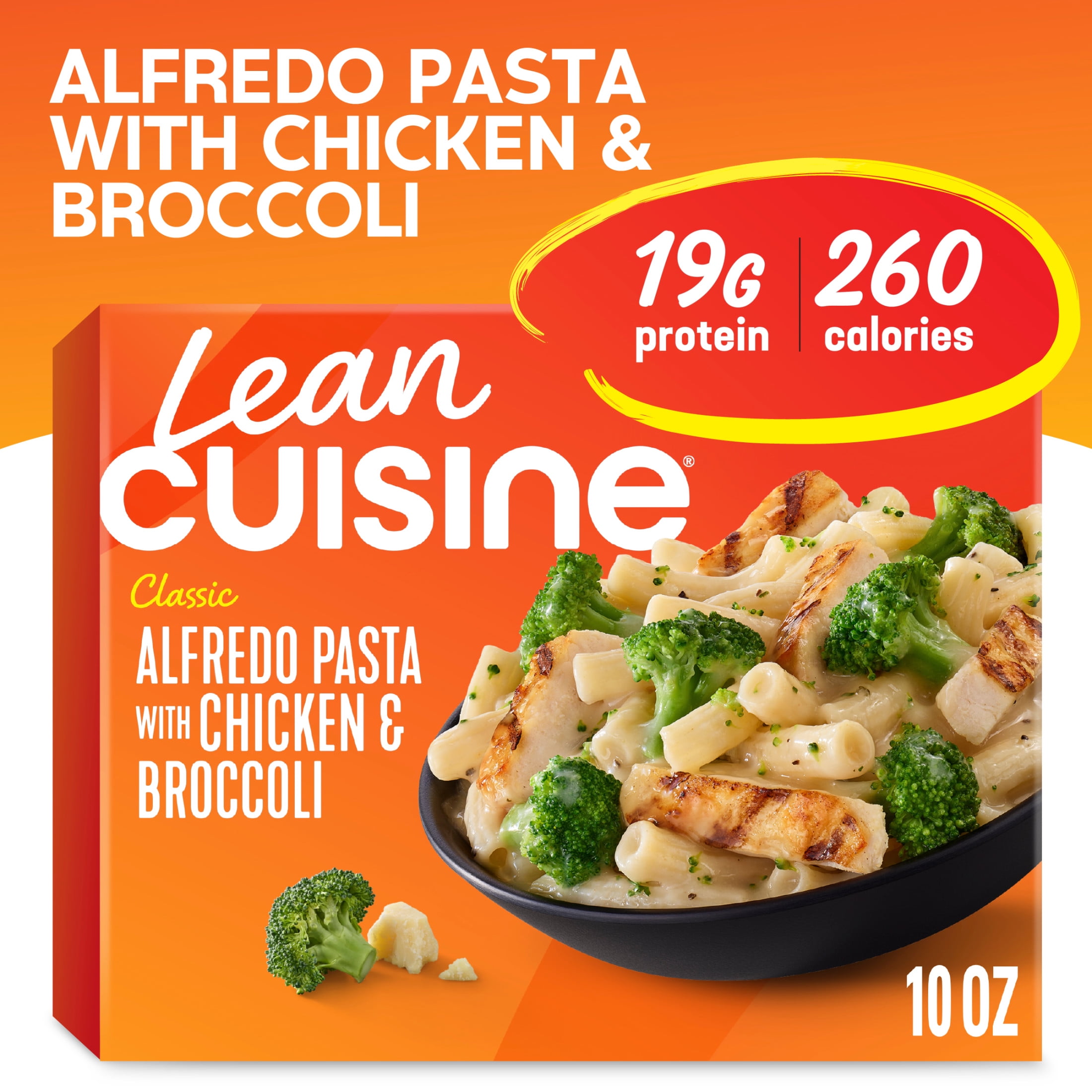 Lean Cuisine Chicken Alfredo Pasta with Broccoli Microwave Meals