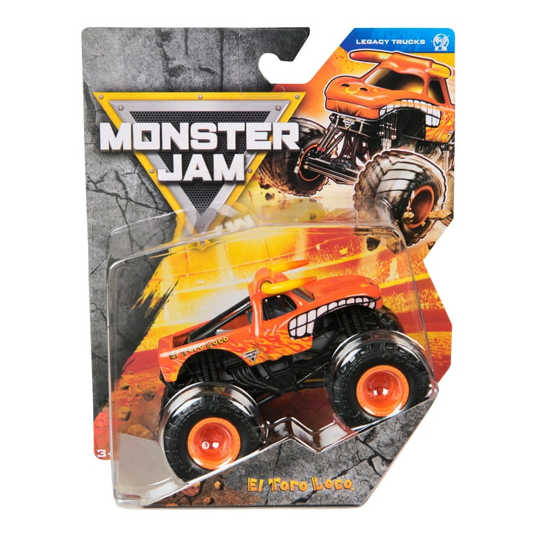 Monster Jam El Toro Loco Monster Truck, 1:64 Scale - Walmart.com