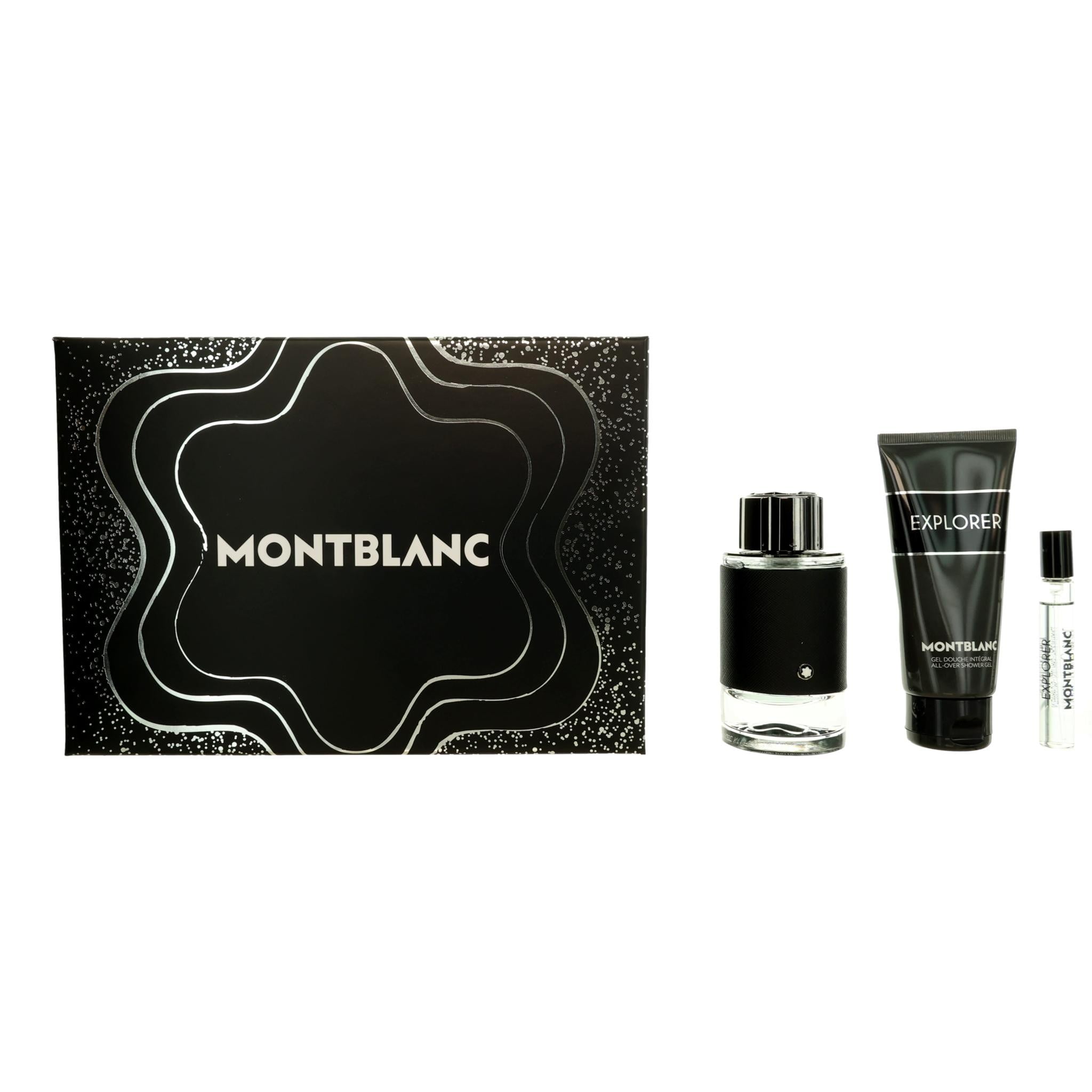 Mont Blanc Explorer Men's Gift Set - 3.3oz EDP Spray, 7.5ml EDP