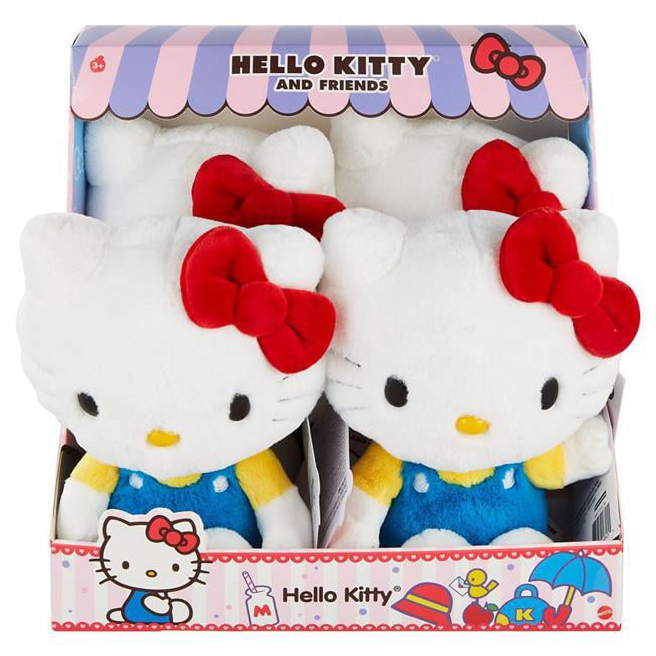 Mattel MTTGWW17 Hello Kitty-Plush Doll Toys - 4 Piece - Walmart.com
