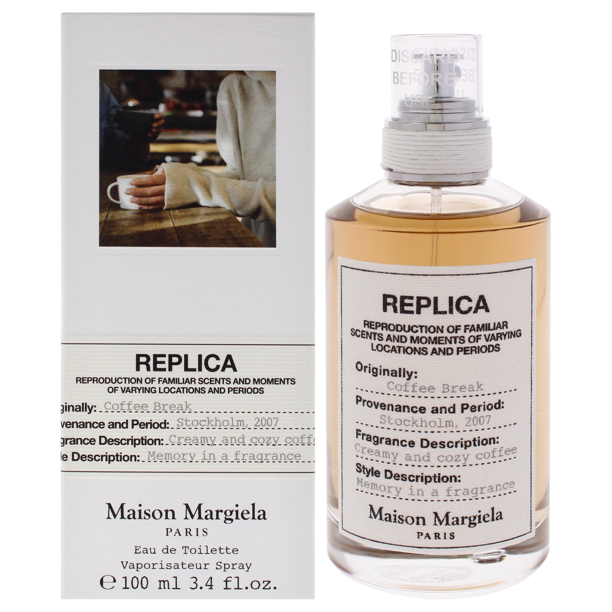 Maison Margiela Replica Coffee Break EDT Spray, 3.4 oz, Lavender