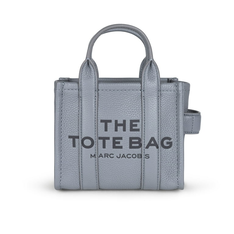 Marc Jacobs H009L01SP21-050: Women's Leather Tote, Mini, Wolf Grey