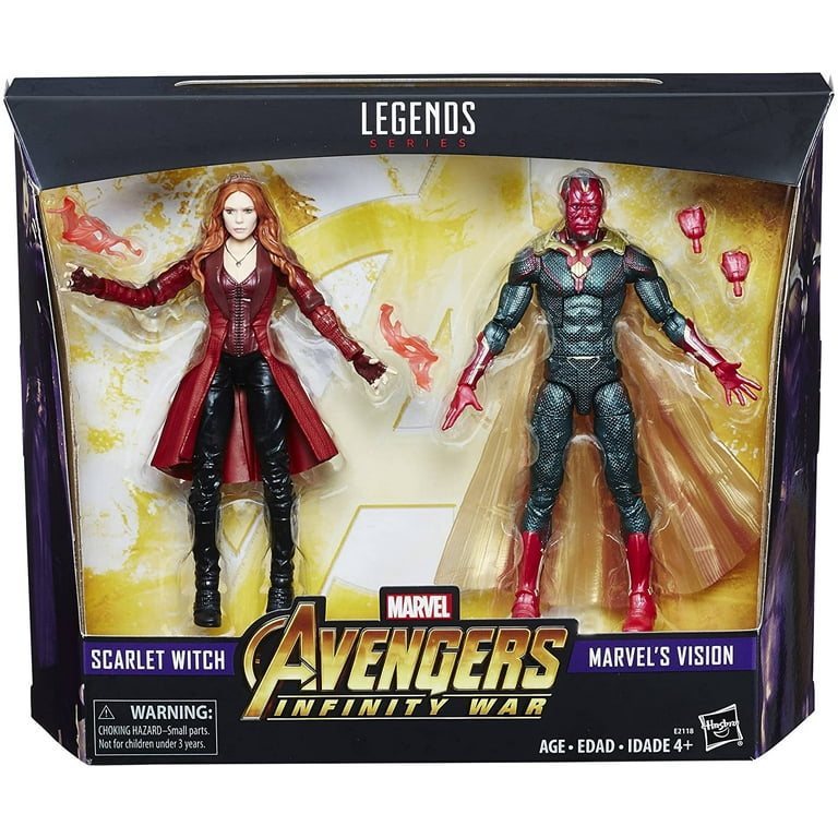Marvel Legends Scarlet Witch Vision 2 Pack Avengers Infinity War