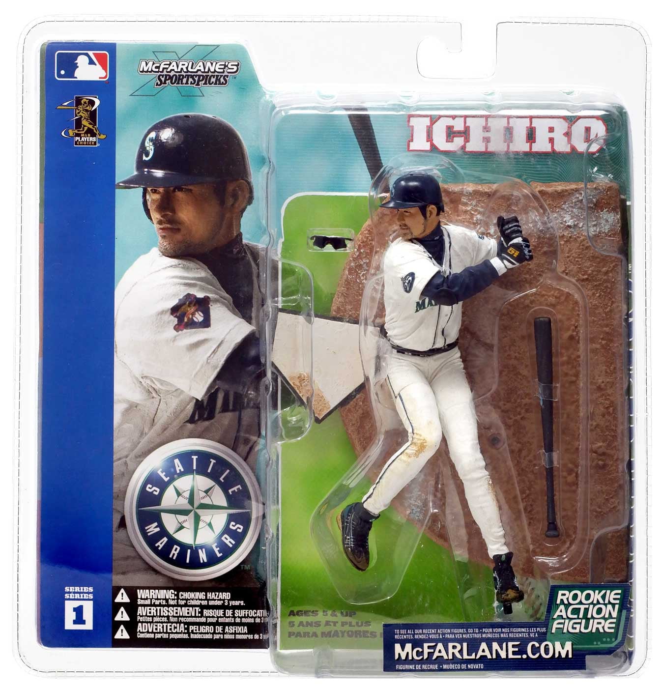 McFarlane MLB Sports Picks Series 1 Ichiro Suzuki Action Figure