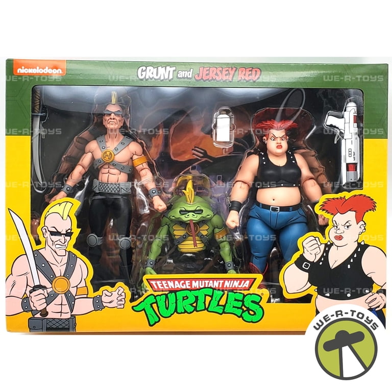 NECA】新品 正規品 TMNT グラント＆ジャージー レッド タートルズ NECA