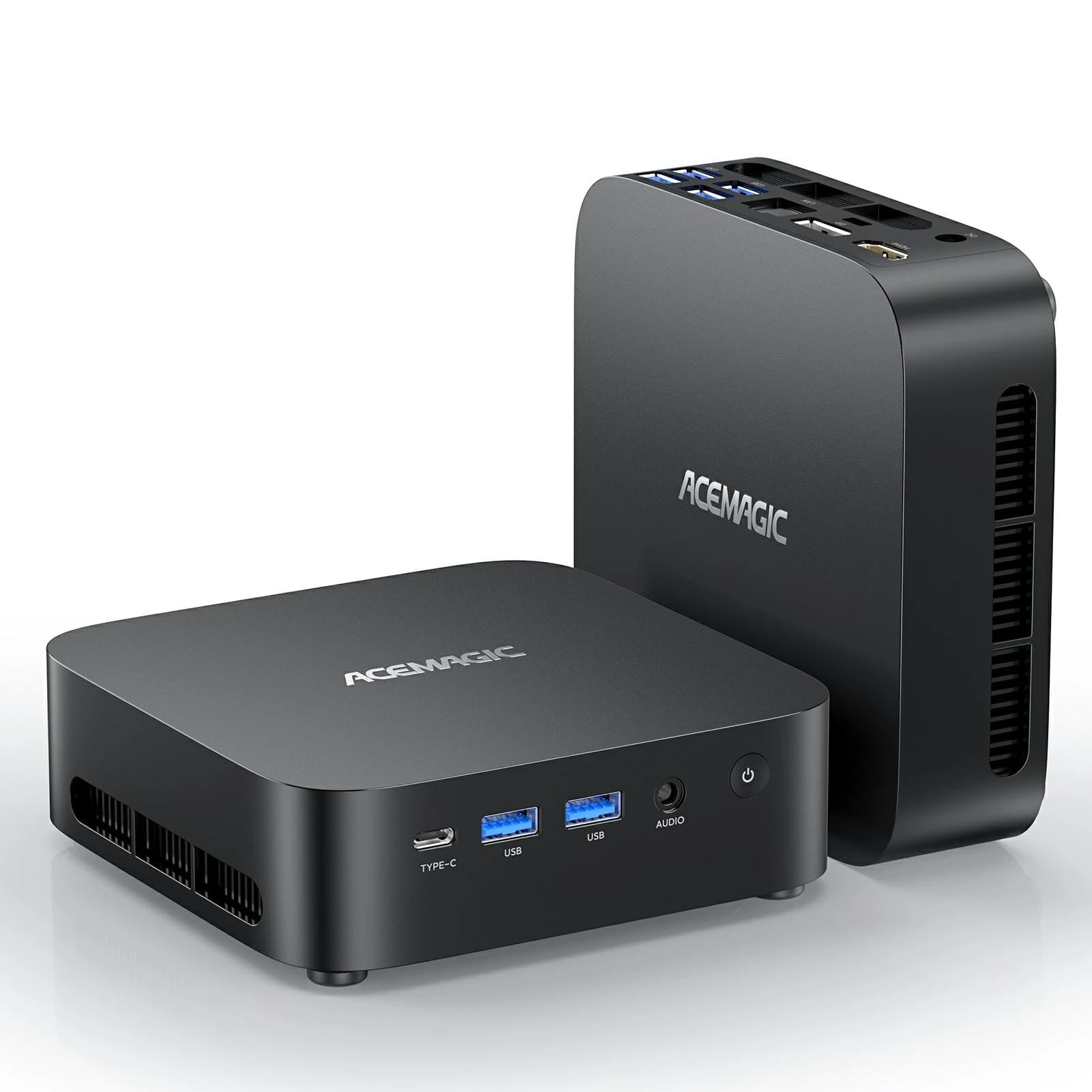 NIPOGI Mini PC Ryzen 5 7430U 32GB RAM 512GB SSD Windows 11 Pro