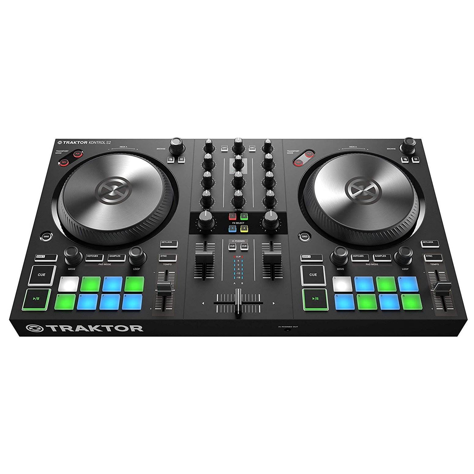 Native Instruments Traktor Kontrol S2 Mk3 DJ Controller with Mixer