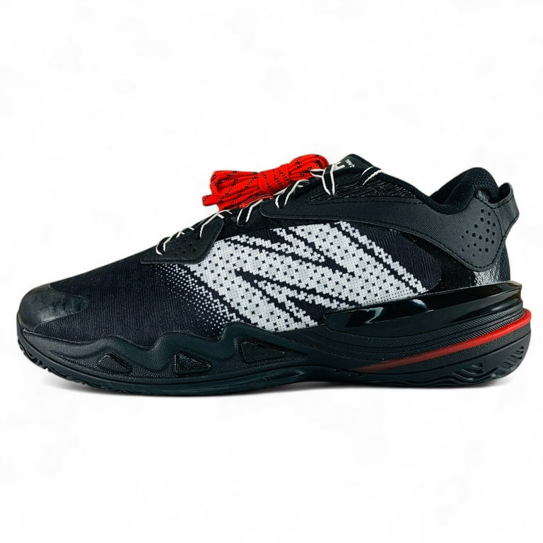 New Balance HESI Low v2 Black White Team Red Men's Wide Basketball