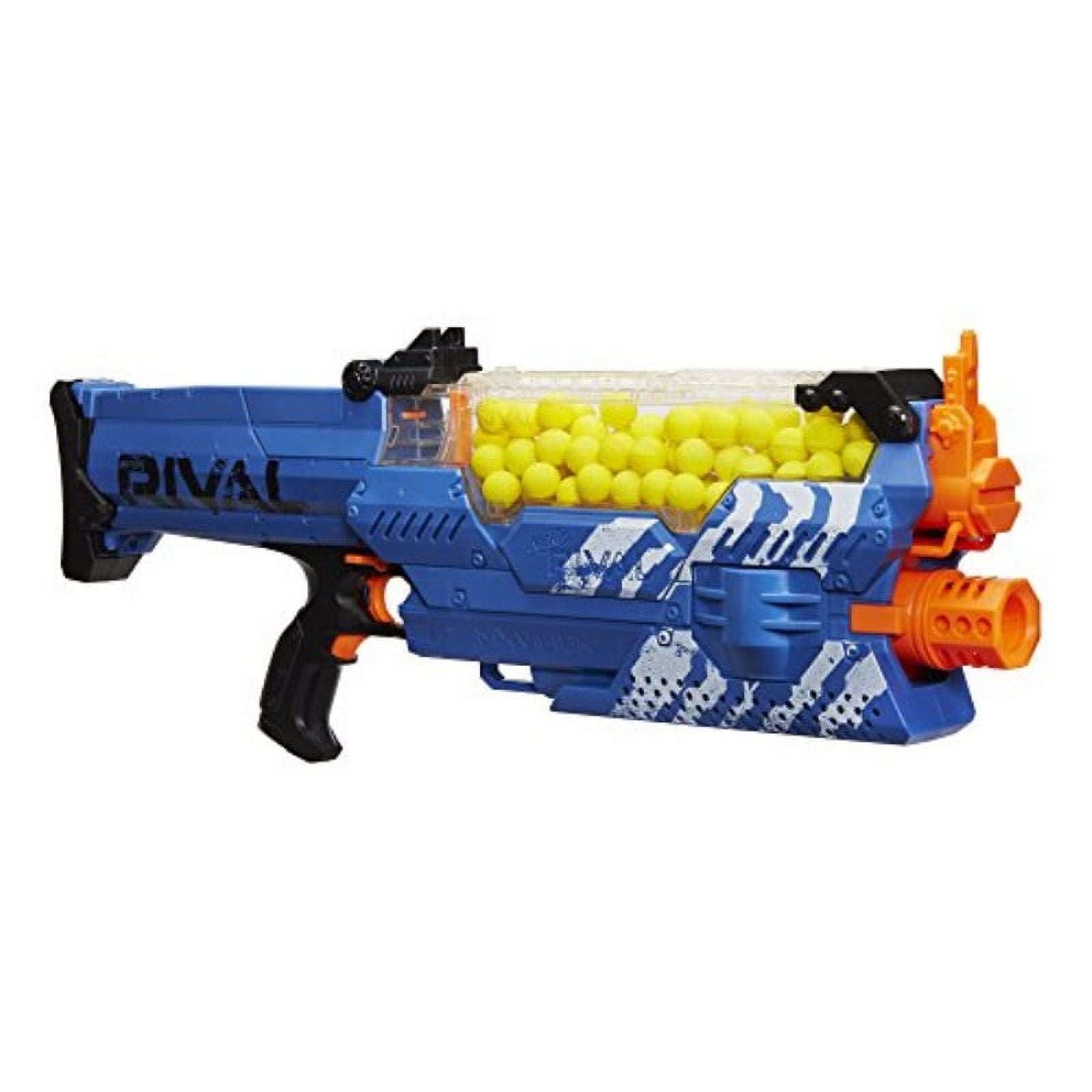 Nerf Rival Nemesis MXVII-10K Motorized Blaster, Blue, 100 FPS
