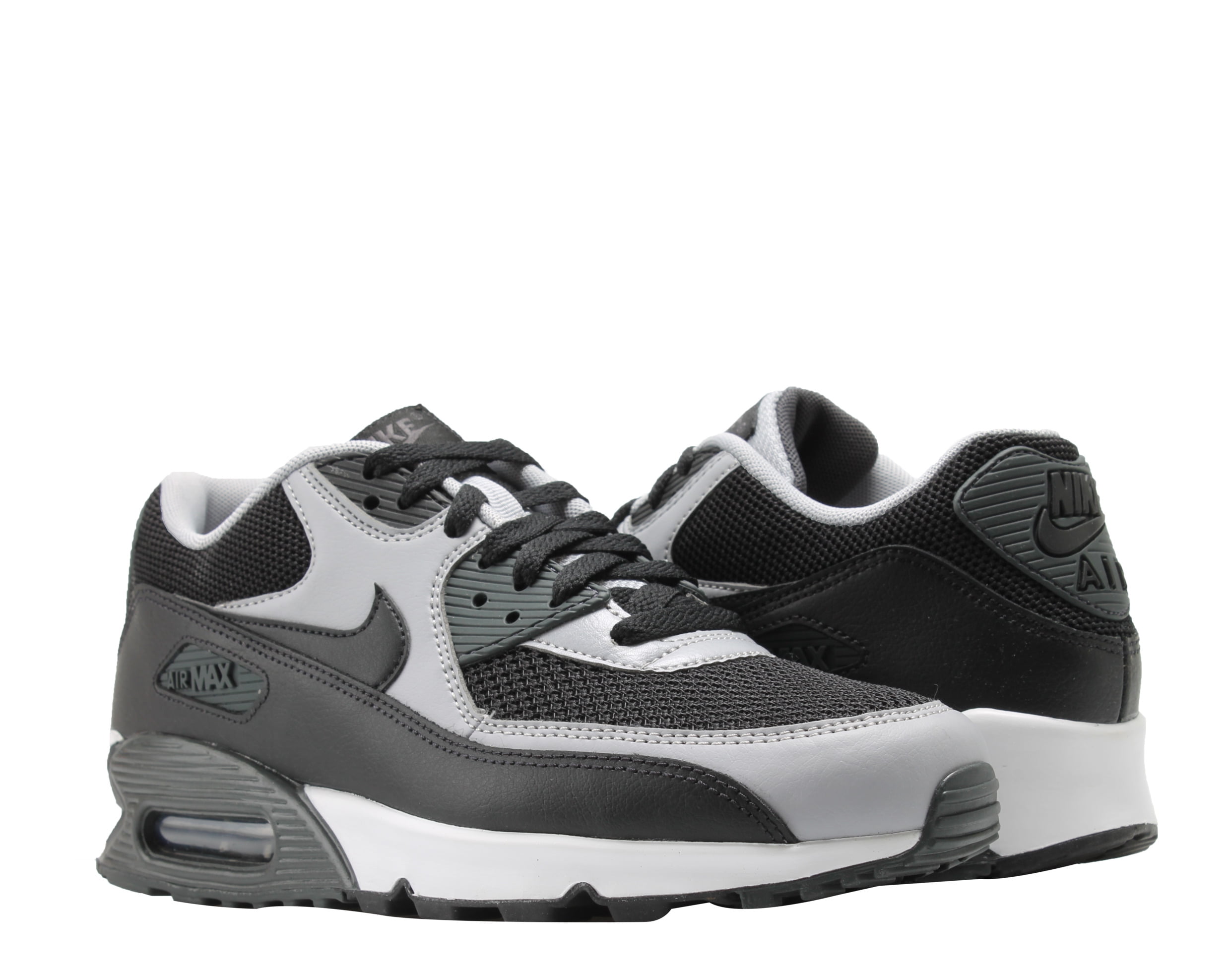 Mens Nike Air Max 90 Essential Black Wolf Grey Anthracite 537384