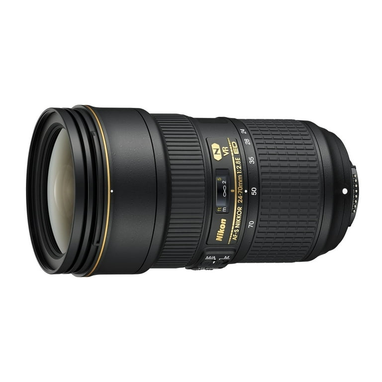Nikon Wide Angle AF-S NIKKOR 24-70mm f/2.8E ED VR Zoom Lens