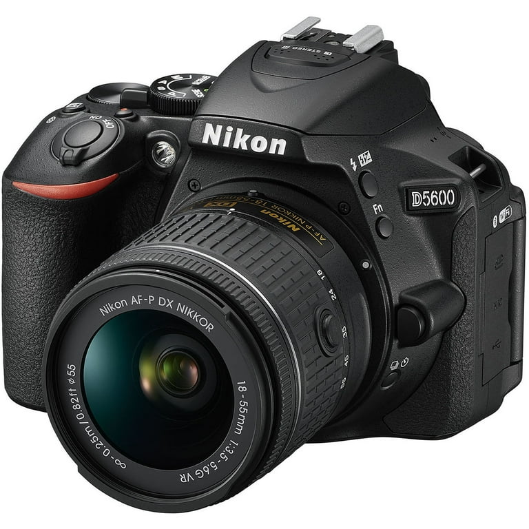 Nikon D5600 DSLR Camera with 18-55mm Lens (Intl Model) - Walmart.com