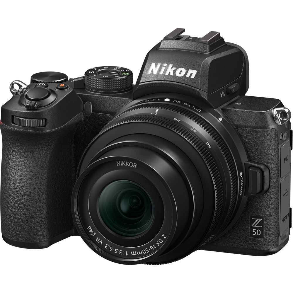 Nikon Z50 Professional Mirrorless Digital Camera with 16-50mm Lens
