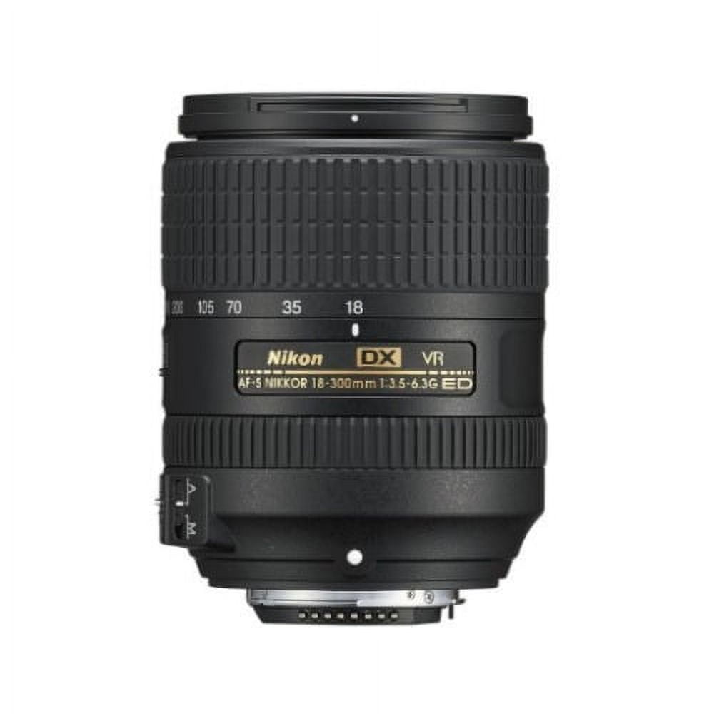 Nikon 18-300mm f/3.5-6.3G VR DX ED AF-S Nikkor-Zoom Lens for Wide