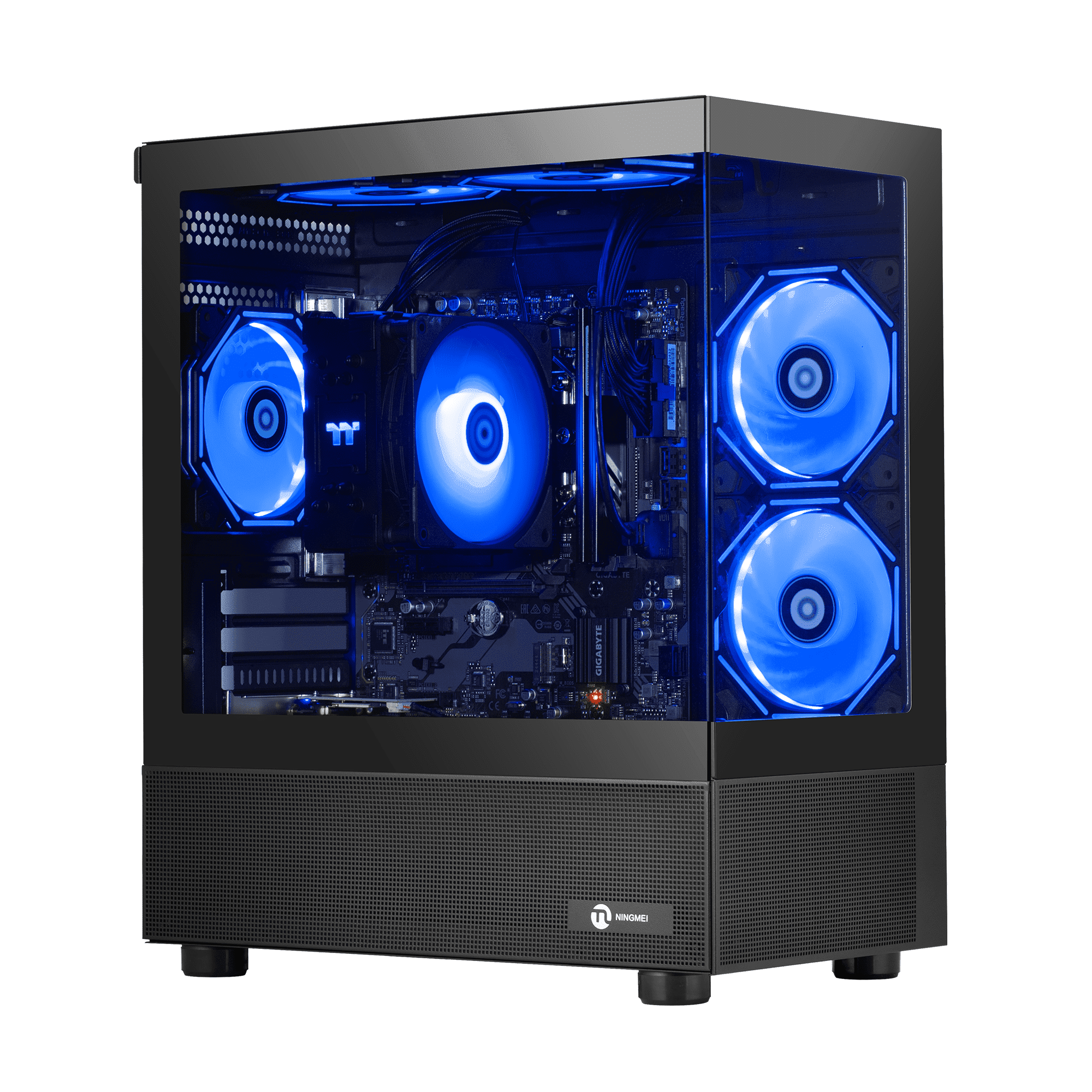 Ningmei Gaming Desktop, AMD Ryzen 7 5700G, 16GB RAM, 1TB SSD, WiFi