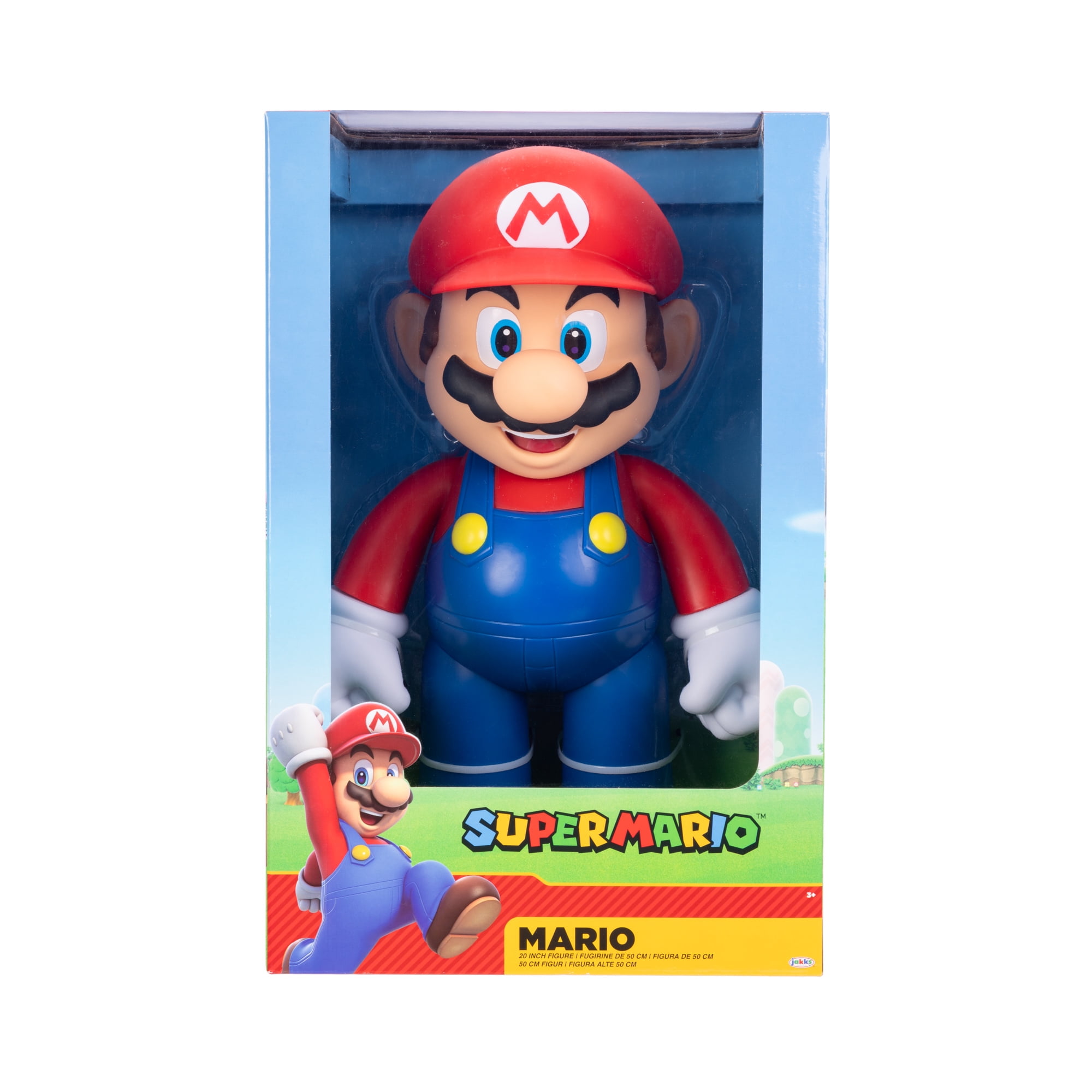 Nintendo Super Mario Official Jumbo 20 inch Deluxe Articulated