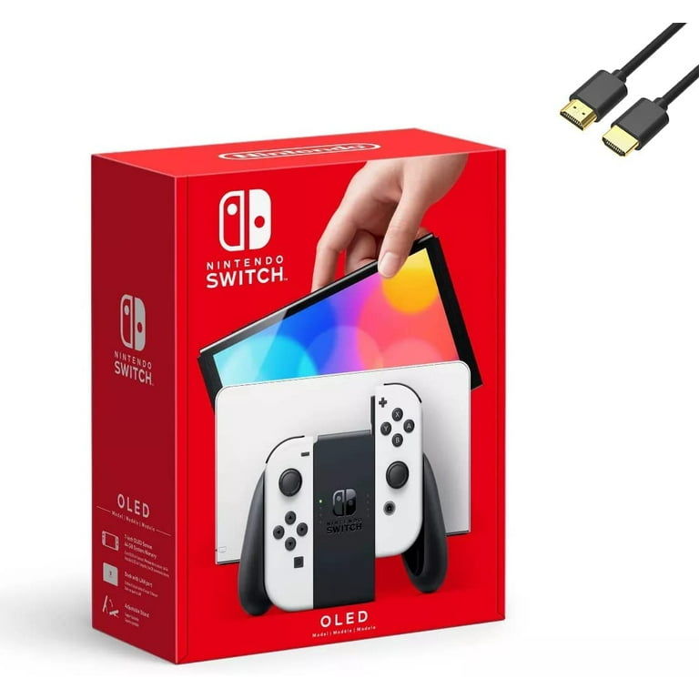 Nintendo Switch - Newest OLED Model Console, 64GB Storage, with