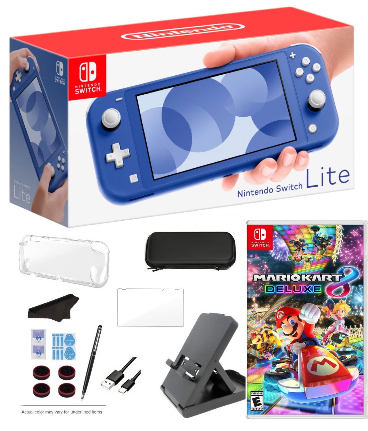 Nintendo Switch Lite, Turquoise, 5.5” LCD Touch Screen, 32GB