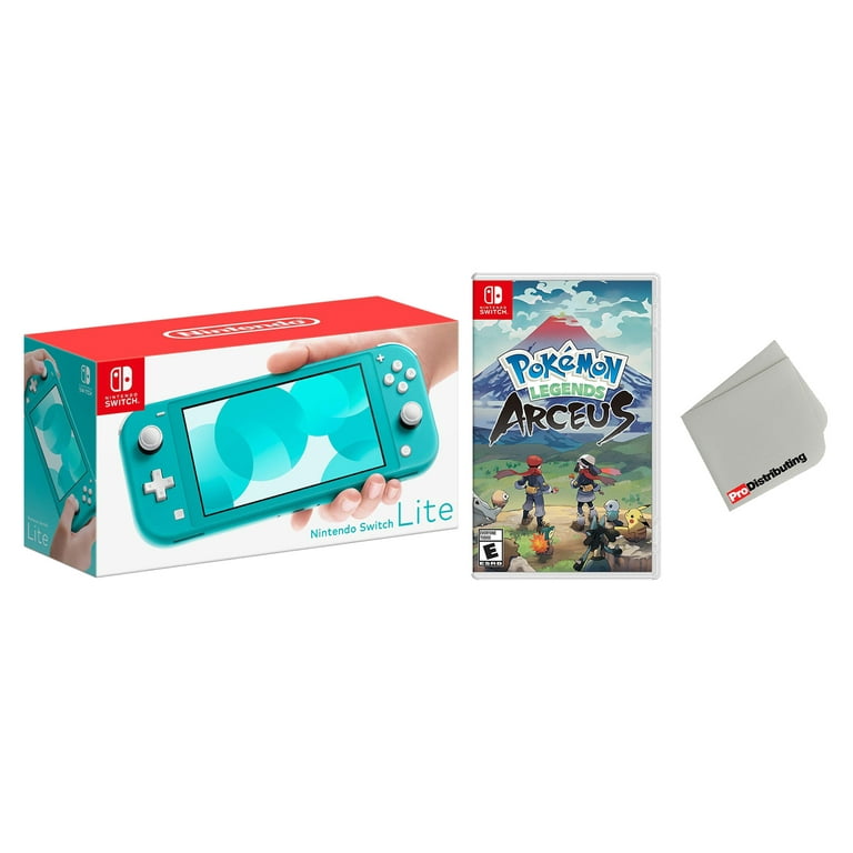 Nintendo Switch Lite Turqouise Bundle with Pokemon Legends Arceus