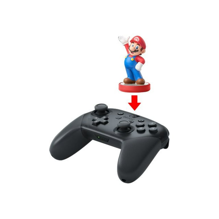 Nintendo Switch Pro Controller, Black, Wireless, Ergonomic Design