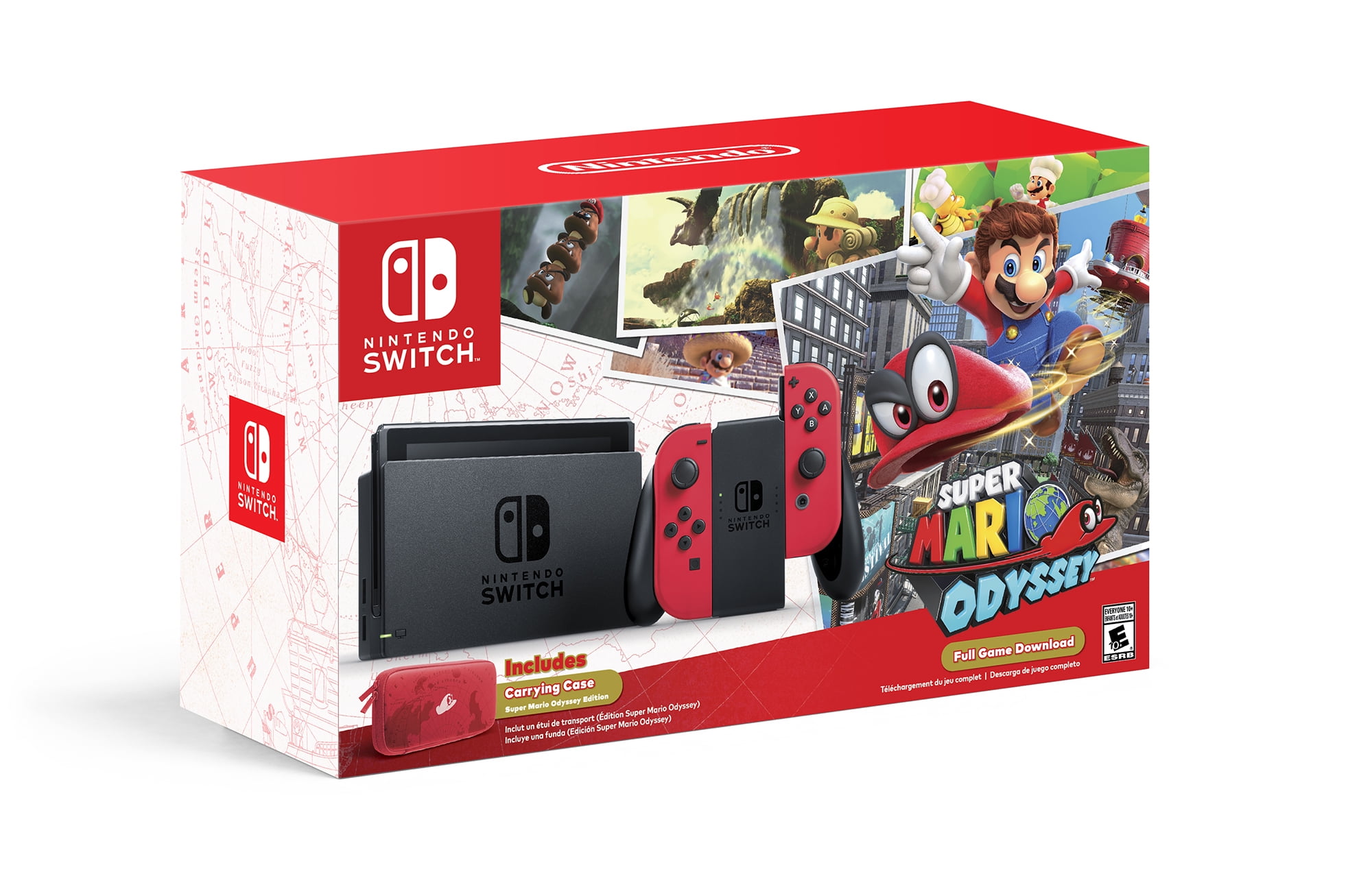 Nintendo Switch Super Mario Odyssey Edition - Walmart.com