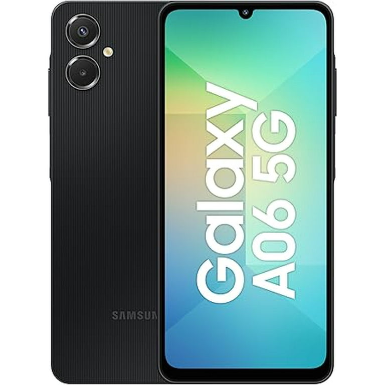 SAMSUNG GALAXY A06 5G 128GB BLACK - Walmart.com