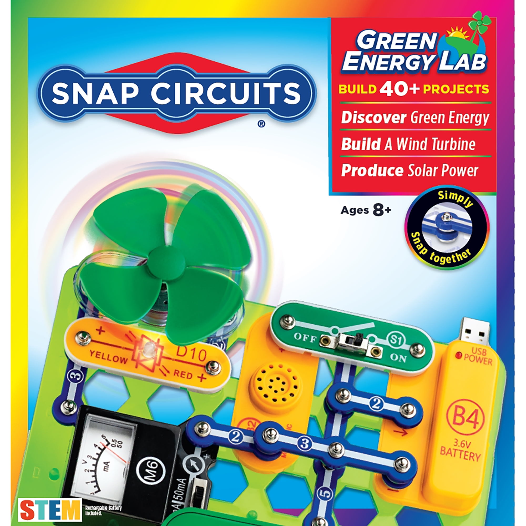 Snap Circuits® Green Energy Lab | Electronic Science Kit | Over 40