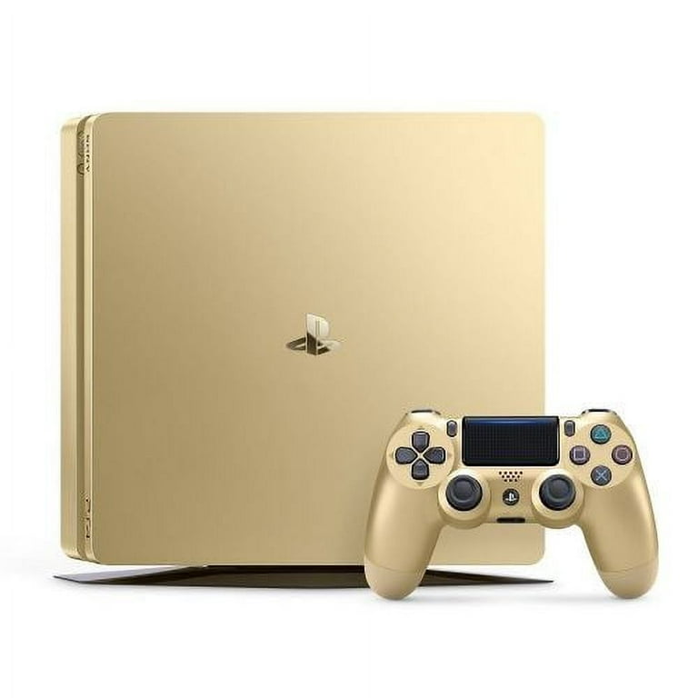 Sony PlayStation 4 Slim 1TB Gaming Console Gold 3002189 - Walmart.com