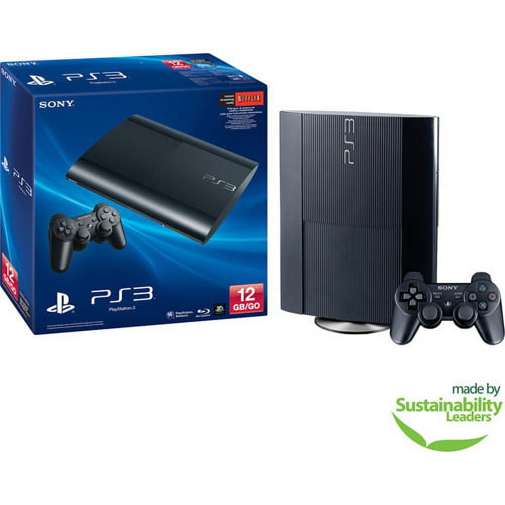 Sony PlayStation 3 (PS3) 12GB Gaming Console, Black - Walmart.com