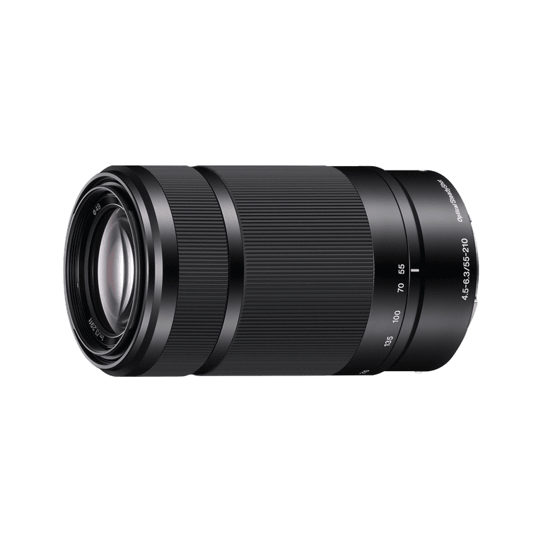 Sony E-Mount Zoom Lens 55-210mm F4.5-6.3 OSS, Lightweight Camera