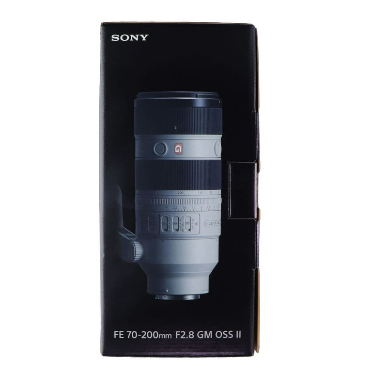 Sony Alpha FE 70-200mm F2.8 GM OSS II Full-Frame Telephoto Zoom G