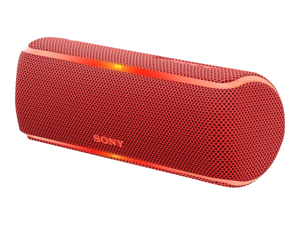 Sony Portable Wireless Bluetooth Speaker - Red - SRSXB21/R