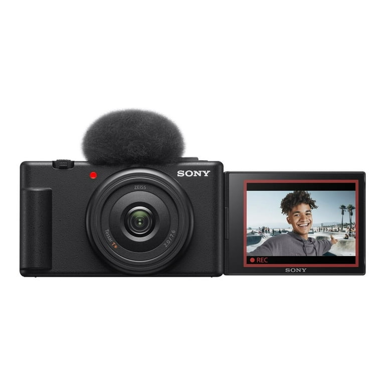Sony ZV-1F/B 20.1 Megapixel Compact Camera, Black - Walmart.com