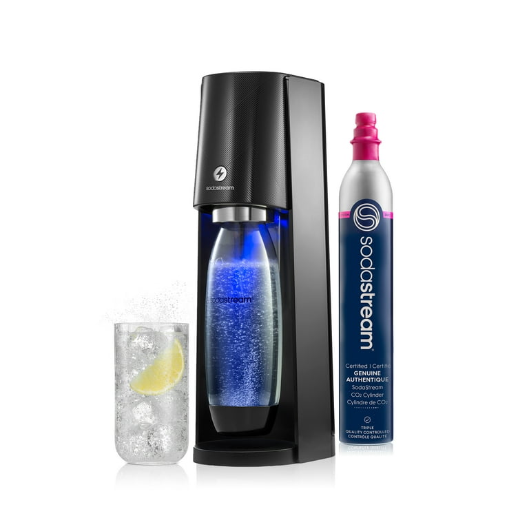 SodaStream E-TERRA Fizz Machine, Sparkling Water Maker with Quick
